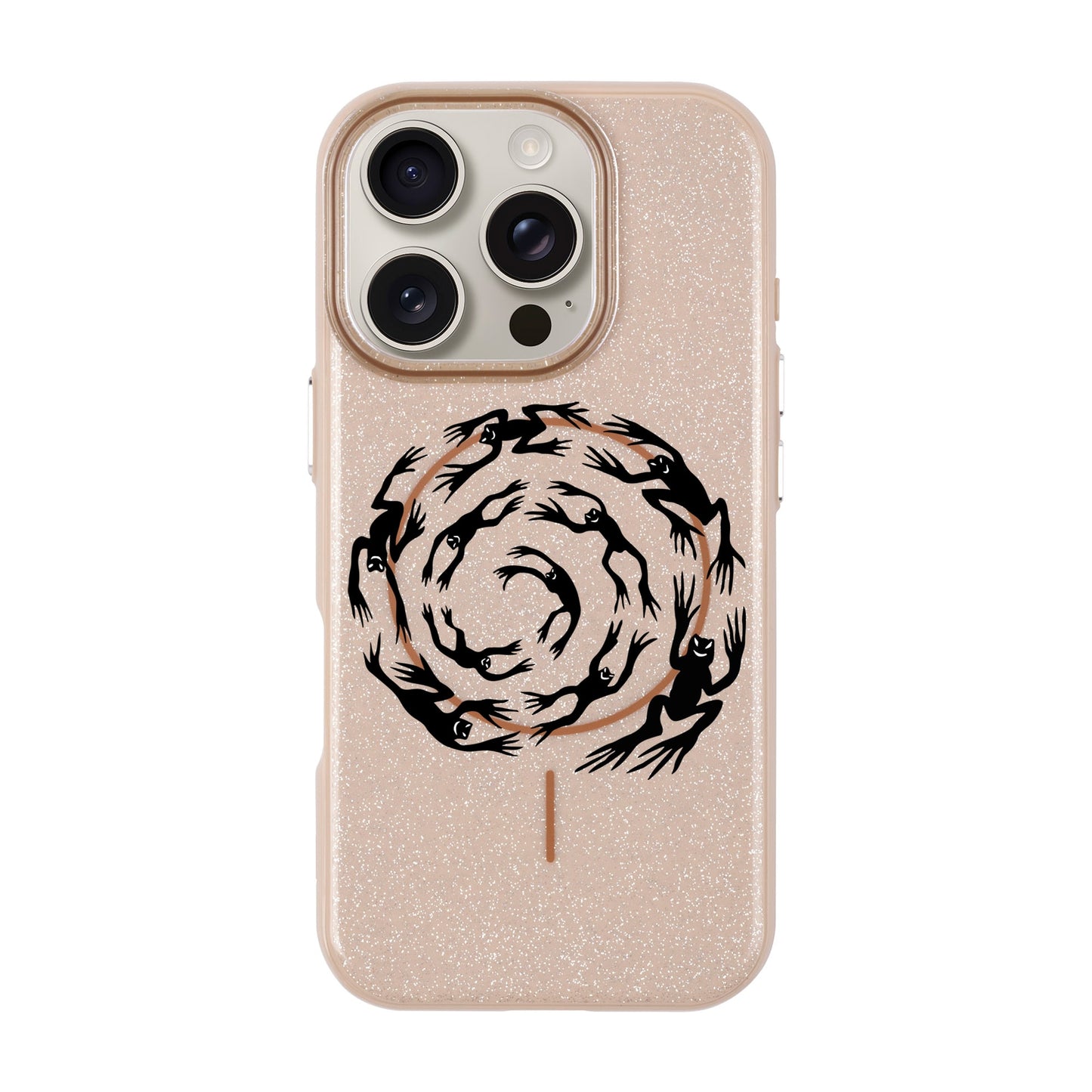 SWIRLING FROGS-iPhone 16 Pro Radiant Kılıf MagSafe Özellikli