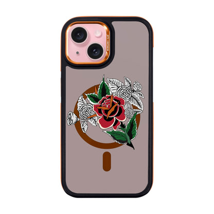 DRY ROSE-Dark Kılıf MagSafe Özellikli - iPhone 15
