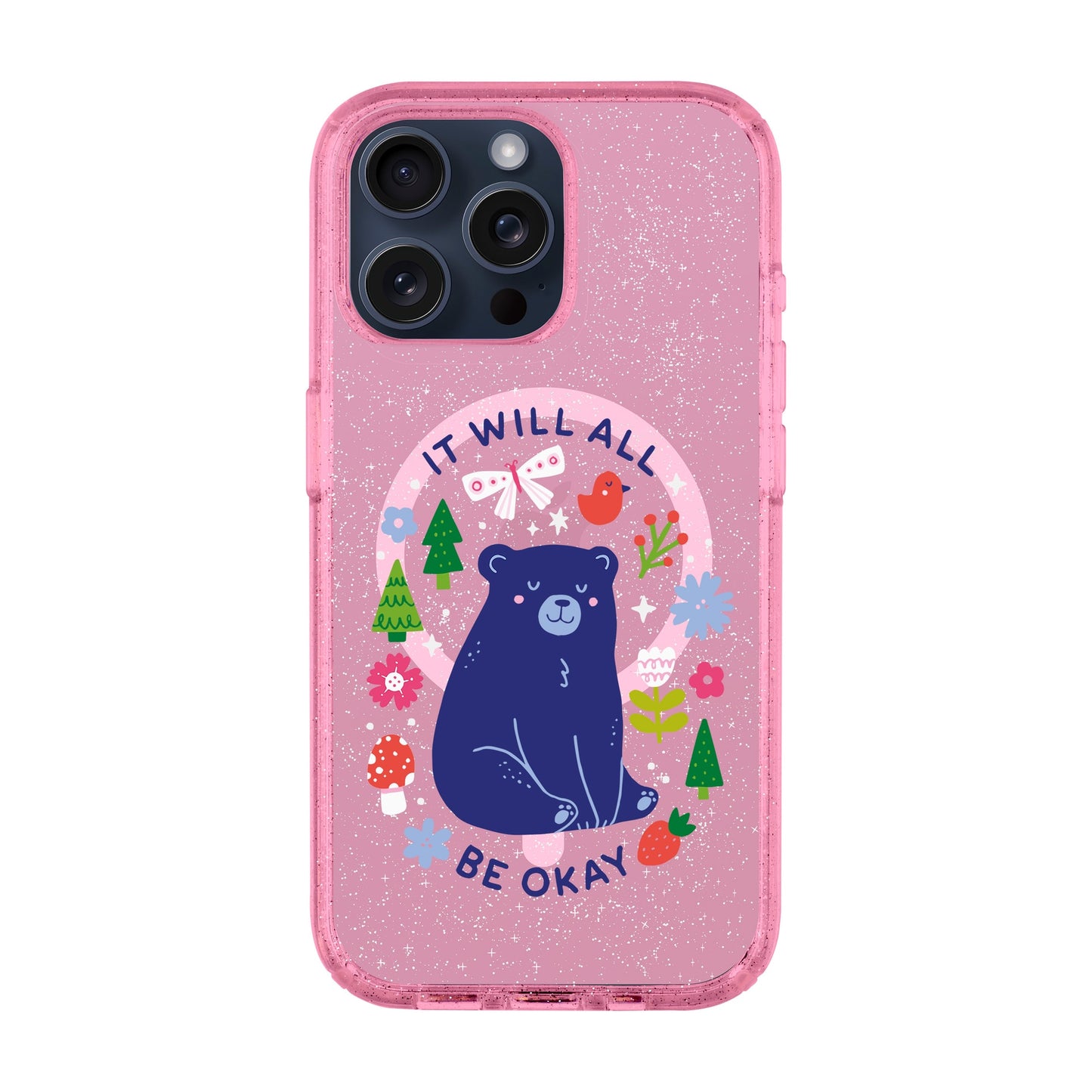 BE OKAY-iPhone 15 Pro Max Shiny Kılıf MagSafe Özellikli