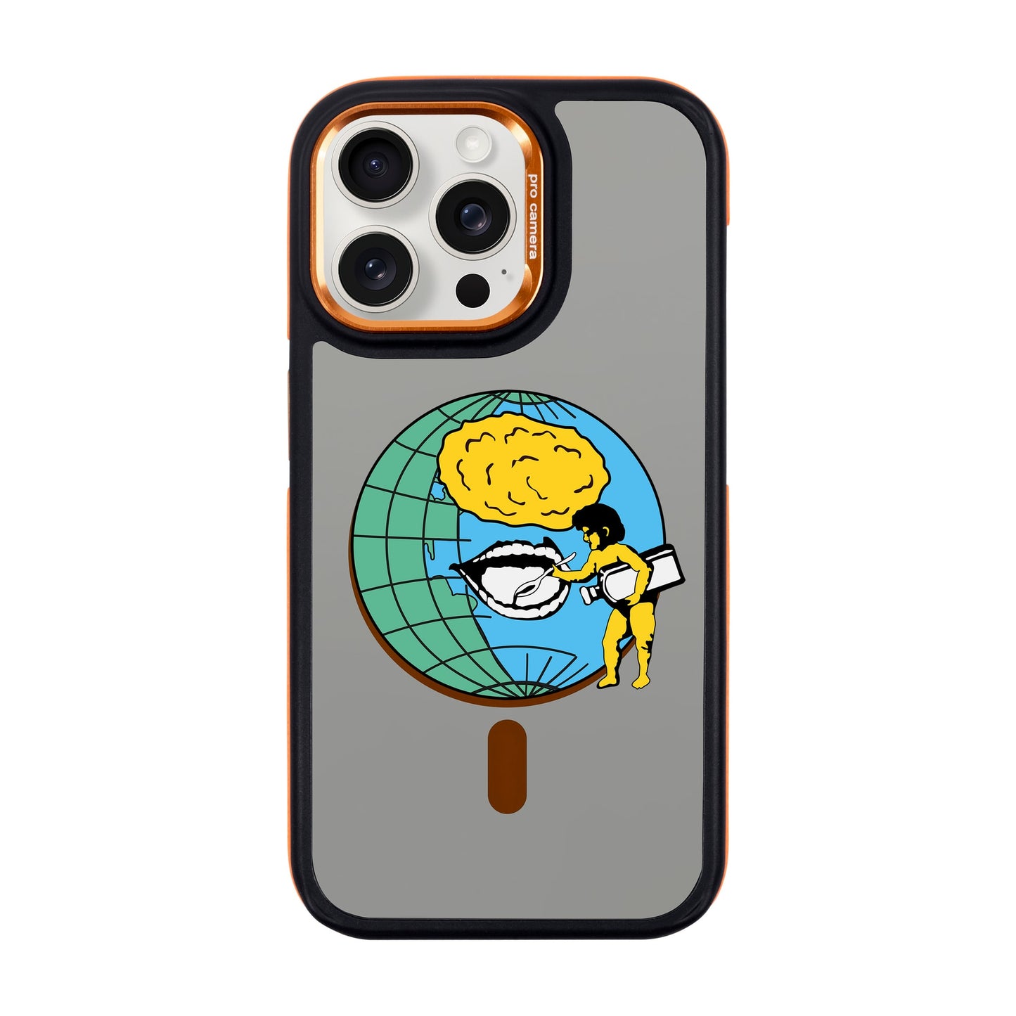 CREATIVE-iPhone 15 Pro Max Dark Kılıf MagSafe Özellikli