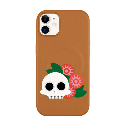 MEMENTO BLOOM-Leather Kılıf MagSafe Özellikli - iPhone 11