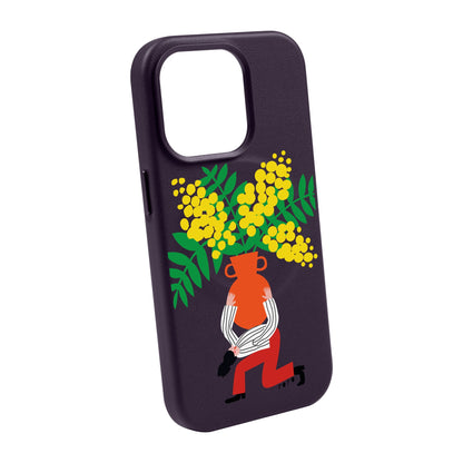 VASE-iPhone 14 Pro Max Leather Kılıf MagSafe Özellikli