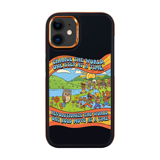 CHANGE THE WORLD-iPhone 11 Dark Kılıf MagSafe Özellikli