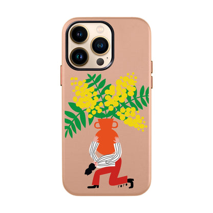 VASE-iPhone 13 Pro Leather Kılıf