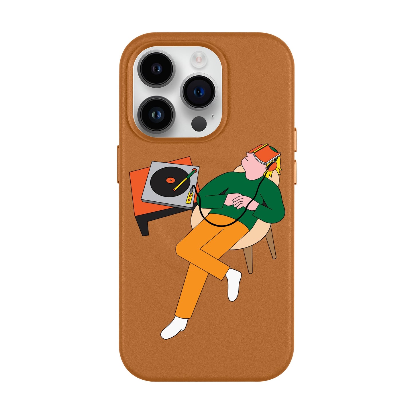 LAZY SUNDAY AFTERNOON-Leather Kılıf MagSafe Özellikli - iPhone 14 Pro