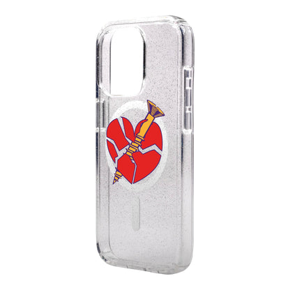 BROKEN HEART-iPhone 15 Pro Max Shiny Kılıf MagSafe Özellikli