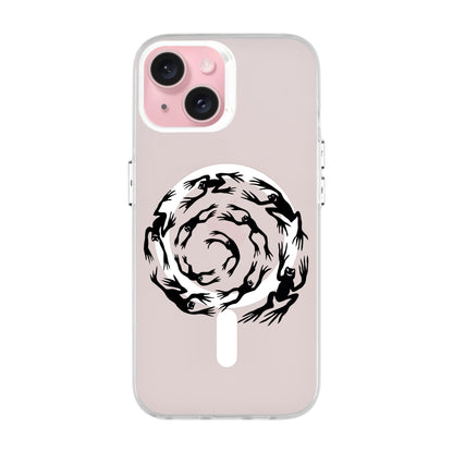 SWIRLING FROG-iPhone 15 Hold Kılıf MagSafe Özellikli