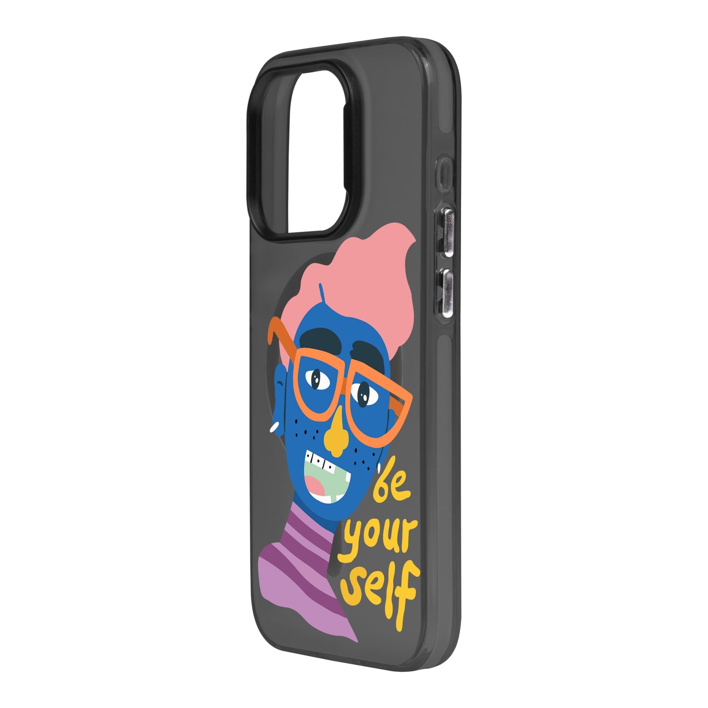 BE YOUR SELF-Hold Kılıf MagSafe Özellikli - iPhone 15 Pro Max