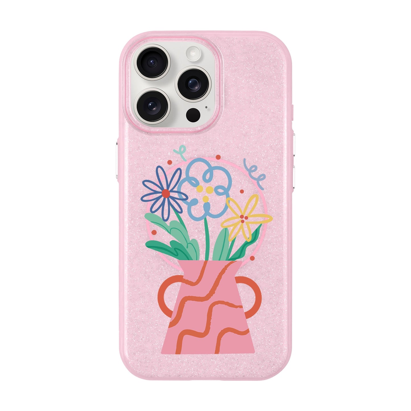 PINK VASE-iPhone 15 Pro Max Radiant Kılıf MagSafe Özellikli