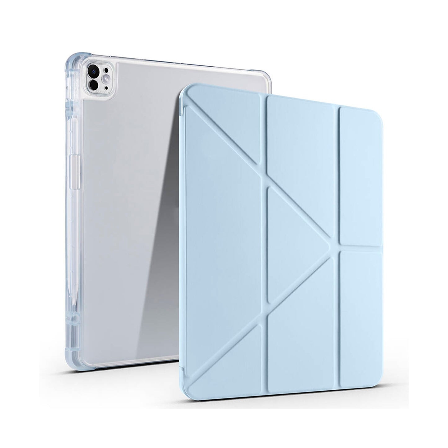 Apple iPad Air 13 inç 2024-Trigon Folding Kalemlikli Standlı Kılıf