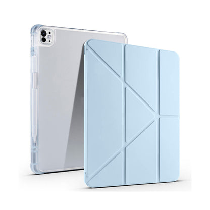 Apple iPad Air 13 inç 2024-Trigon Folding Kalemlikli Standlı Kılıf
