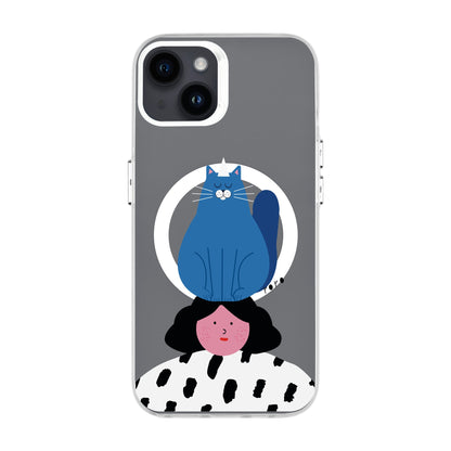 NAUGHTY CAT-iPhone 14 Plus Hold Kılıf MagSafe Özellikli