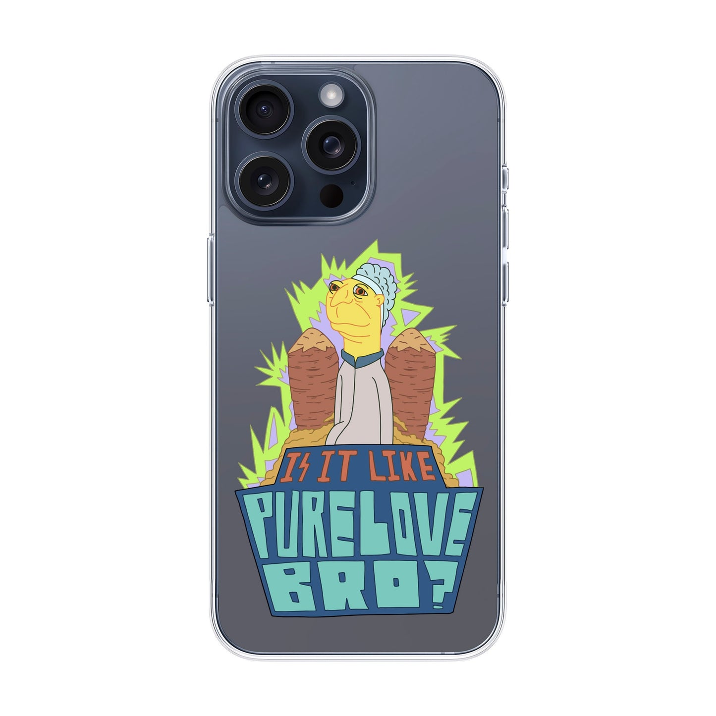 PURE LOVE-iPhone 15 Pro Max Solid Kılıf