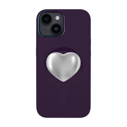 SILVER HEART-iPhone 12 Vigor Kılıf MagSafe Özellikli