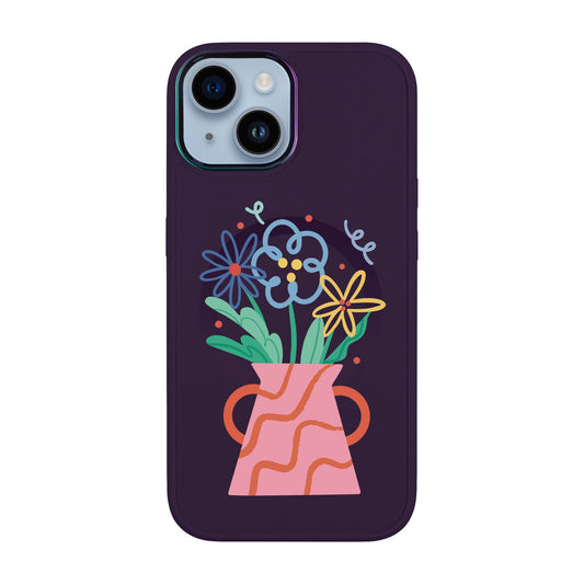 PINK VASE-iPhone 12 Vigor Kılıf MagSafe Özellikli