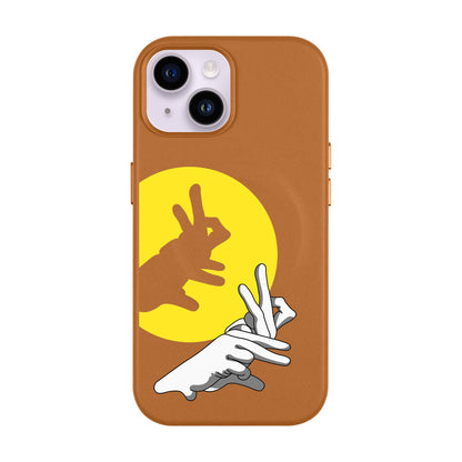 BUNNY-Leather Kılıf MagSafe Özellikli - iPhone 13