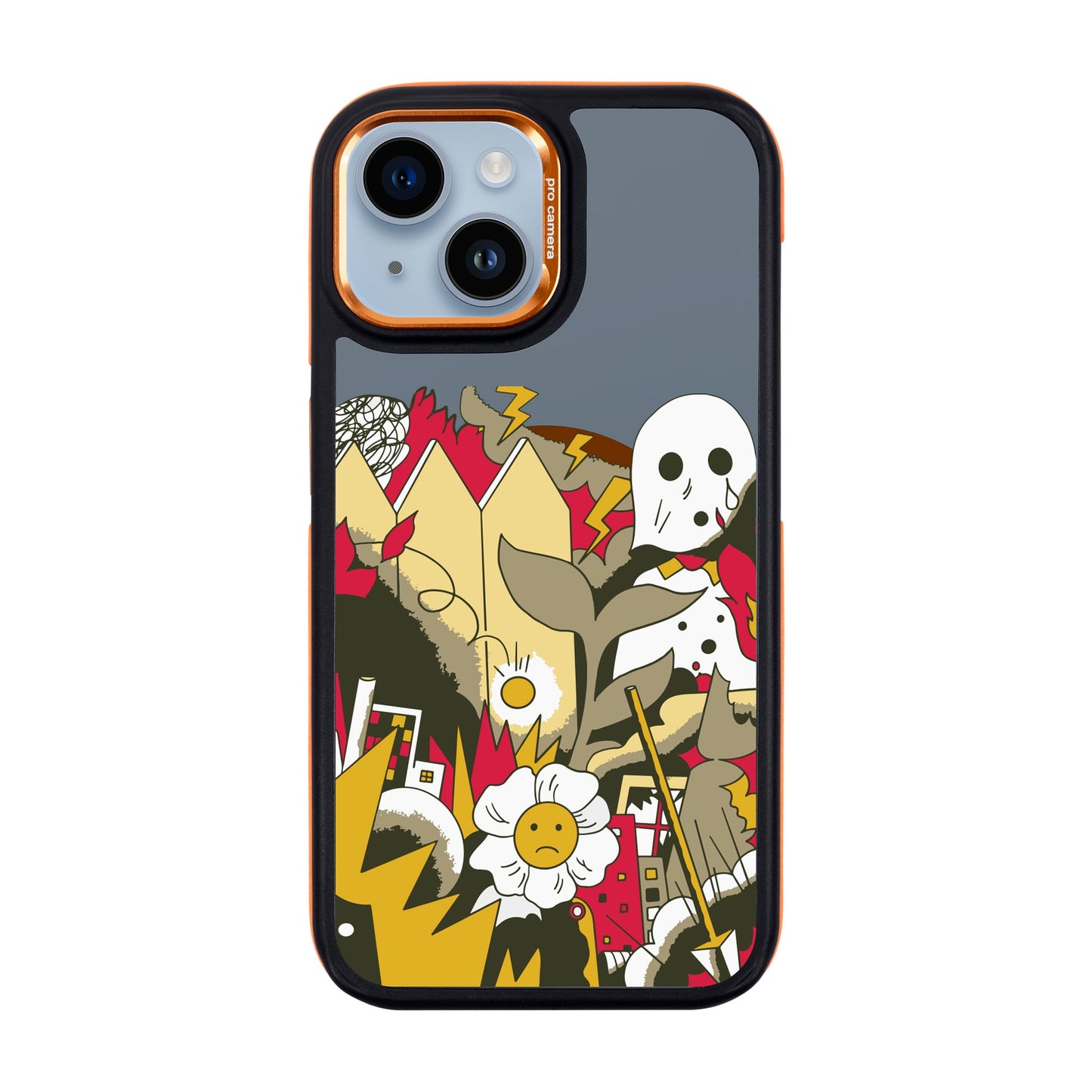 EVERYTHING IS BURNING-Dark Kılıf MagSafe Özellikli - iPhone 13