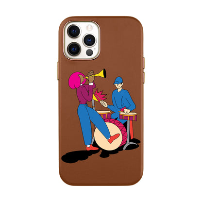 JAM-iPhone X / Xs Leather Kılıf