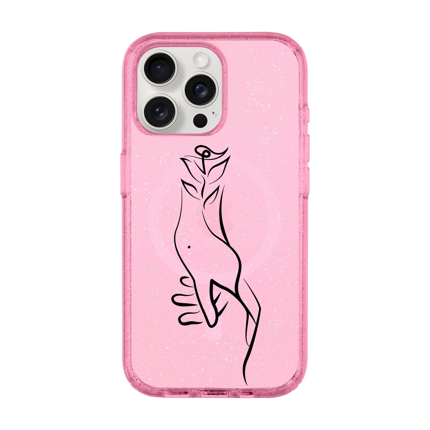 TOUCH-iPhone 15 Pro Max Shiny Kılıf MagSafe Özellikli
