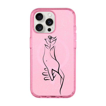 TOUCH-iPhone 15 Pro Max Shiny Kılıf MagSafe Özellikli