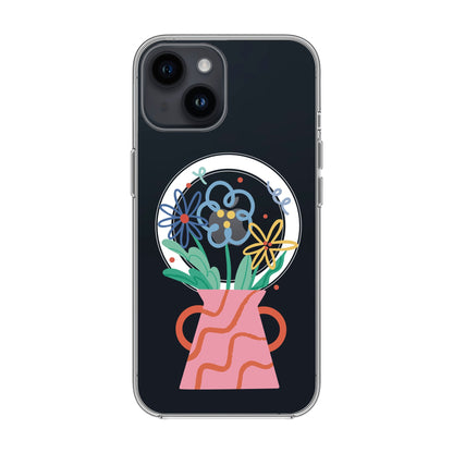 PINK VASE-iPhone 13 Pro Max Solid Kılıf MagSafe Özellikli