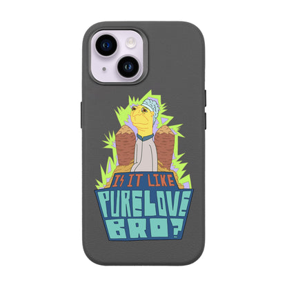 PURE LOVE-iPhone 13 Leather Premium Kılıf MagSafe Özellikli