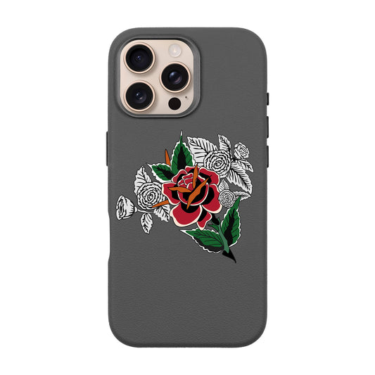DRY ROSE-iPhone 16 Pro Max Leather Premium Kılıf MagSafe Özellikli