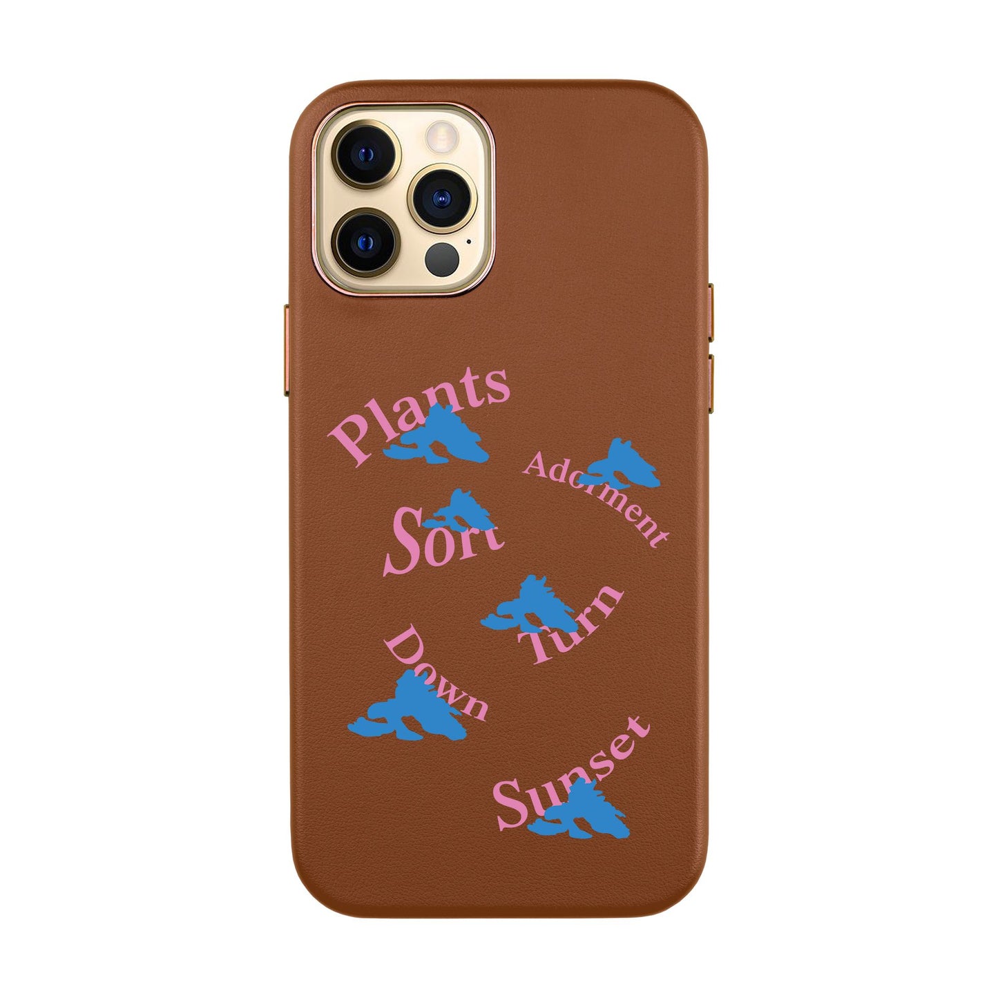 HERB-iPhone 14 Leather Kılıf