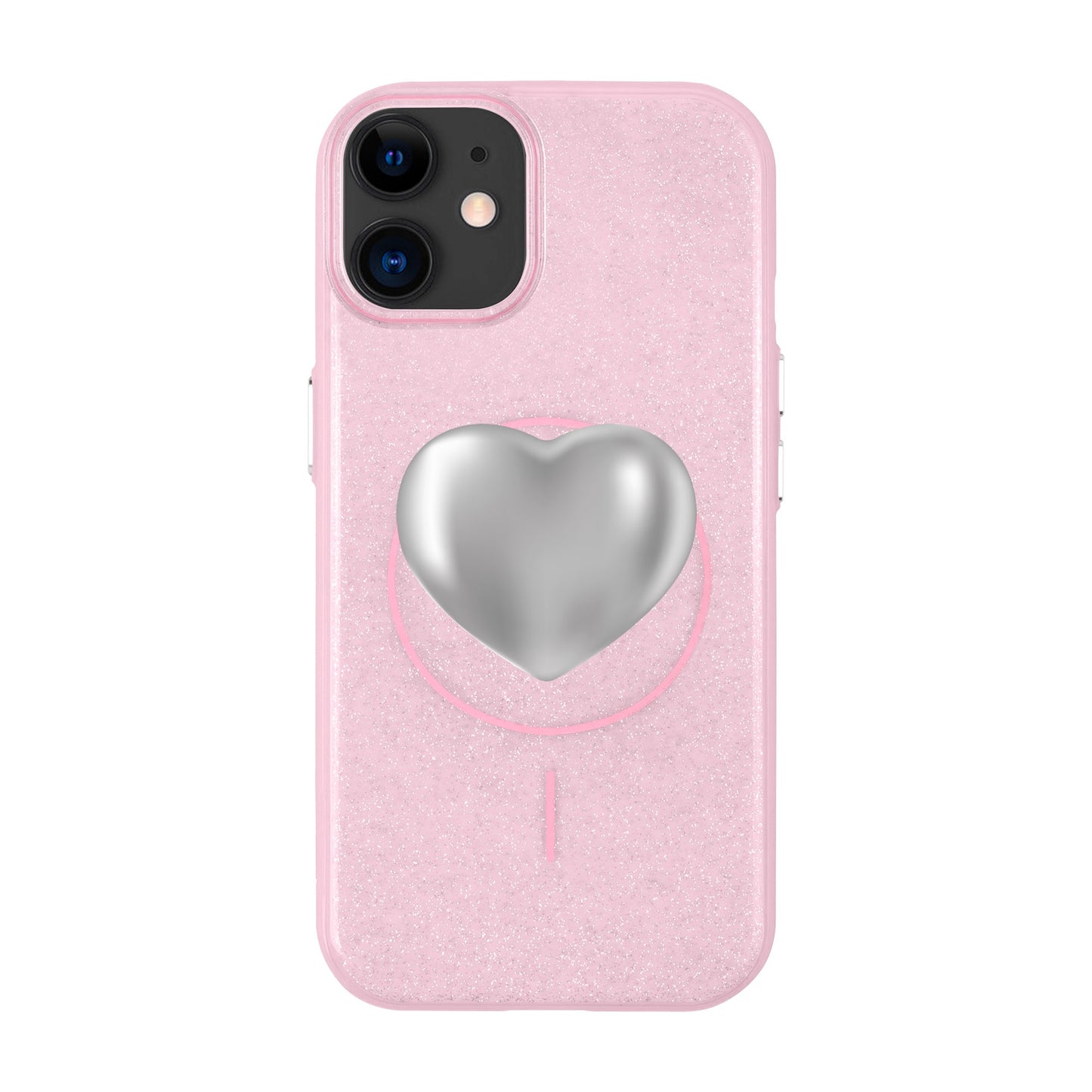 SILVER HEART-Radiant Kılıf MagSafe Özellikli - iPhone 11