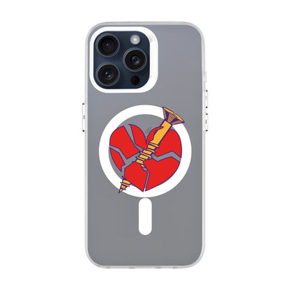 BROKEN HEART-iPhone 13 Pro Max Hold Kılıf MagSafe Özellikli