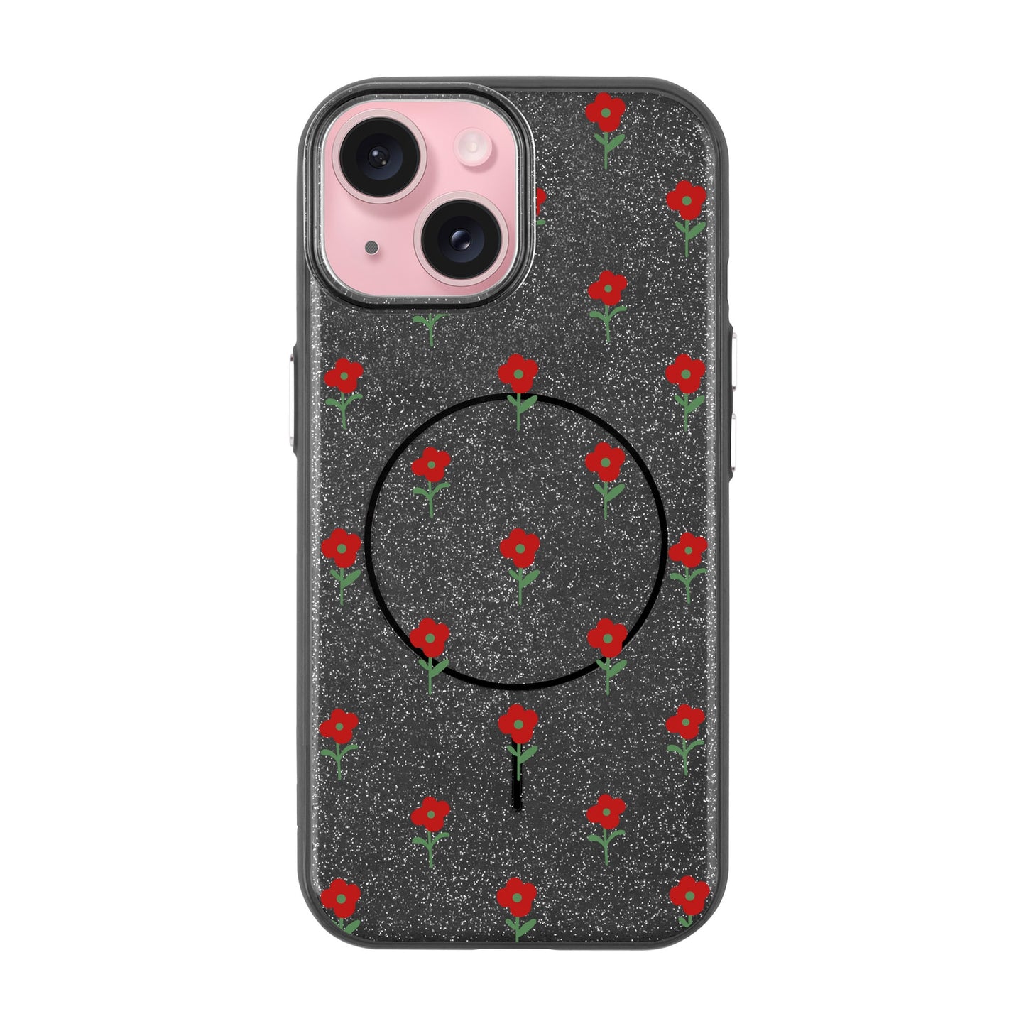 FLOWER POWER-iPhone 15 Plus Radiant Kılıf MagSafe Özellikli