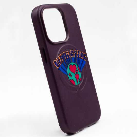OUTTA SPACE-iPhone 14 Pro Max Leather Kılıf MagSafe Özellikli