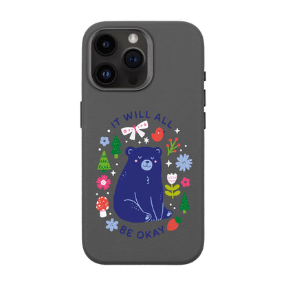 BE OKAY-iPhone 14 Pro Max Leather Premium Kılıf MagSafe Özellikli