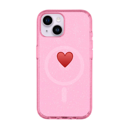 SPREAD HEART-Shiny Kılıf MagSafe Özellikli - iPhone 14