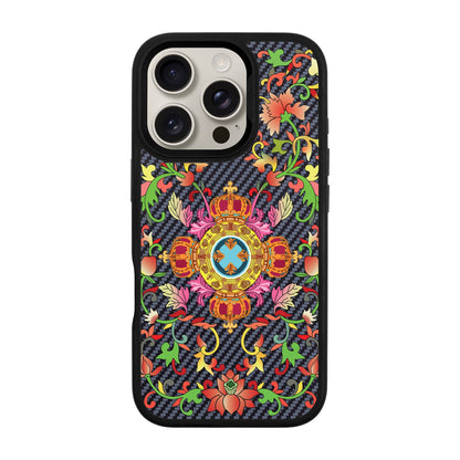 SPIRAL-iPhone 16 Pro Plaid Kılıf MagSafe Özellikli