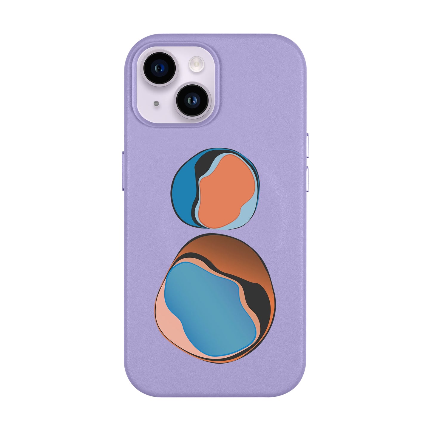 LOOKING FOR GEMS-Leather Kılıf MagSafe Özellikli - iPhone 13