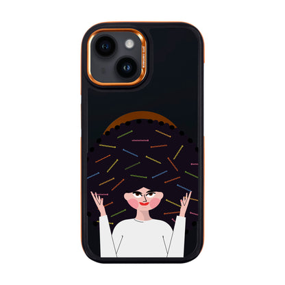 TANGLES OF HAPPINESS-Dark Kılıf MagSafe Özellikli - iPhone 13