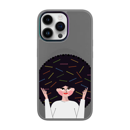 TANGLES OF HAPPINESS-iPhone 14 Pro Max Vigor Kılıf MagSafe Özellikli