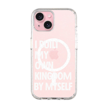 KINGDOM-iPhone 15 Plus Shiny Kılıf MagSafe Özellikli