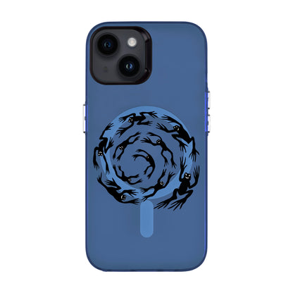 SWIRLING FROG-iPhone 14 Hold Kılıf MagSafe Özellikli