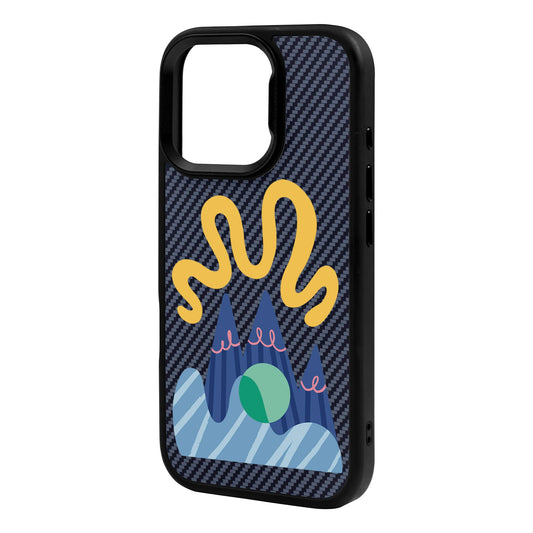 MOUNTAIN-iPhone 16 Pro Max Plaid Kılıf MagSafe Özellikli