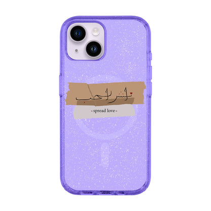 SPREAD LOVE-iPhone 14 Shiny Kılıf MagSafe Özellikli