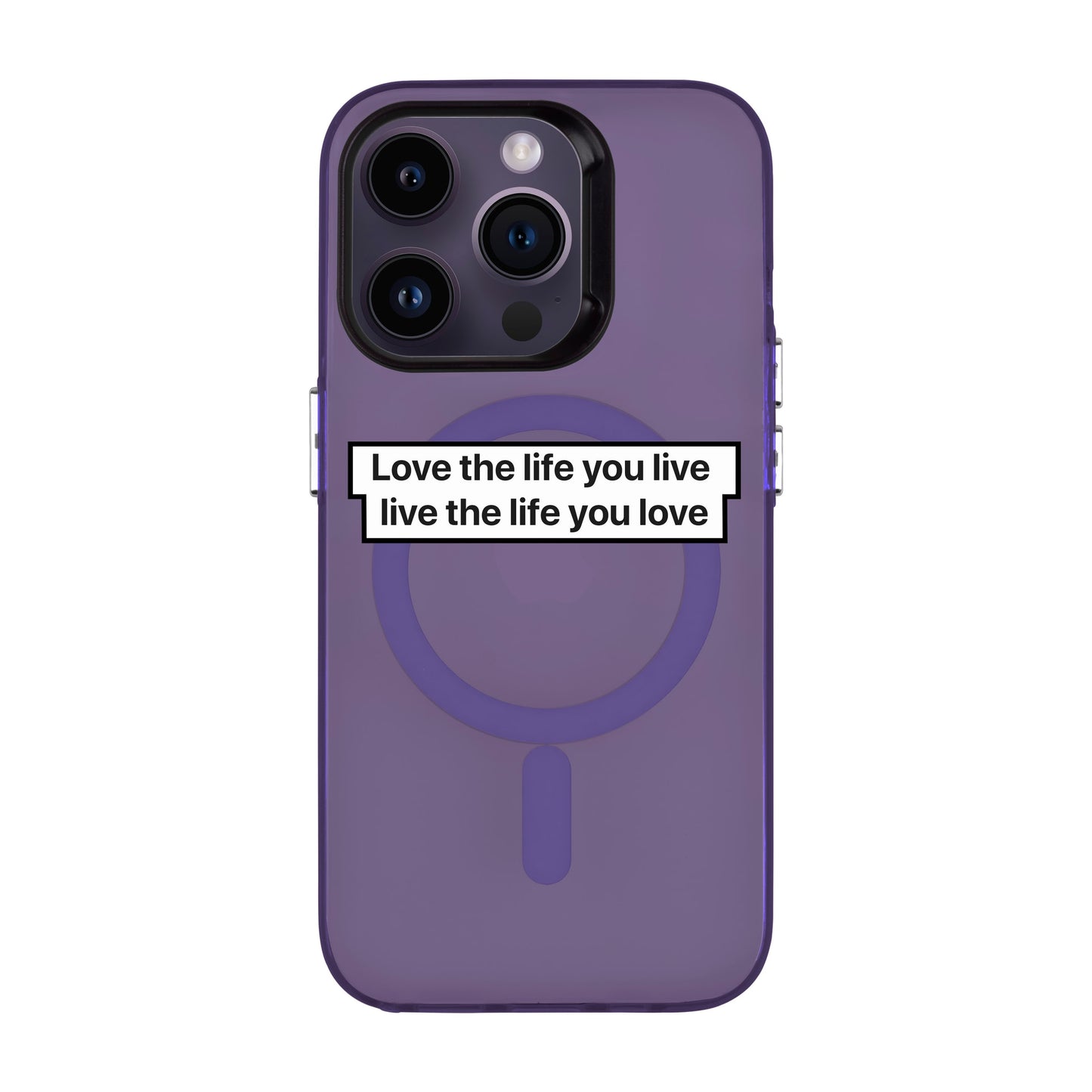 LOVE THE LIFE-iPhone 14 Pro Hold Kılıf MagSafe Özellikli