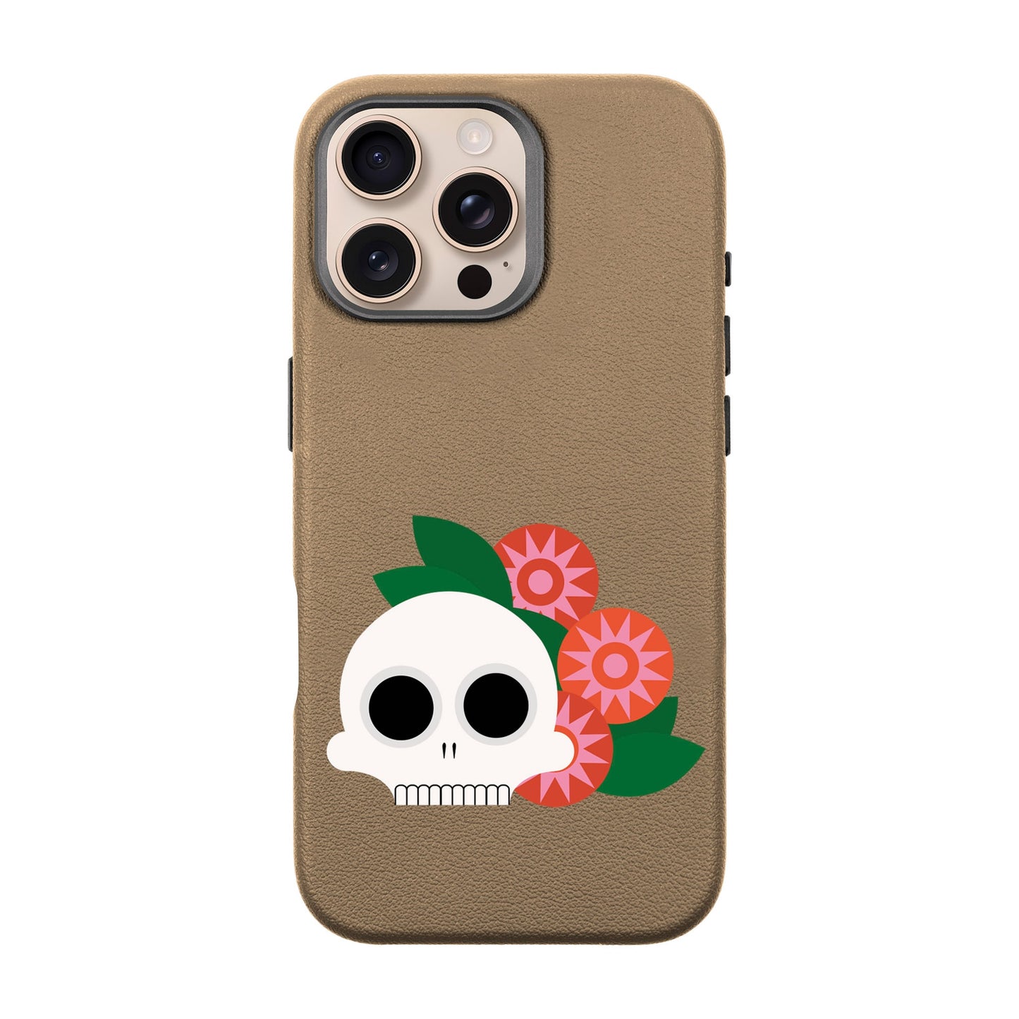 MEMENTO BLOOM-iPhone 16 Pro Max Leather Premium Kılıf MagSafe Özellikli