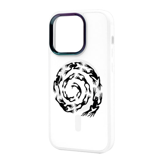 SWIRLING FROGS-iPhone 14 Pro Max Vigor Kılıf MagSafe Özellikli