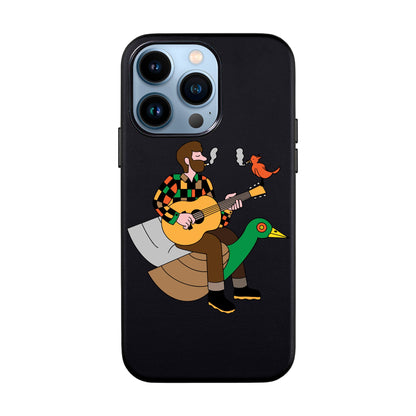 BIRDS OF A FEATHER-iPhone 13 Pro Max Leather Kılıf