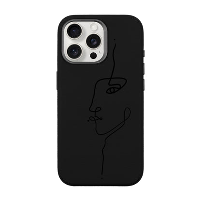FACE-iPhone 15 Pro Max Leather Premium Kılıf MagSafe Özellikli