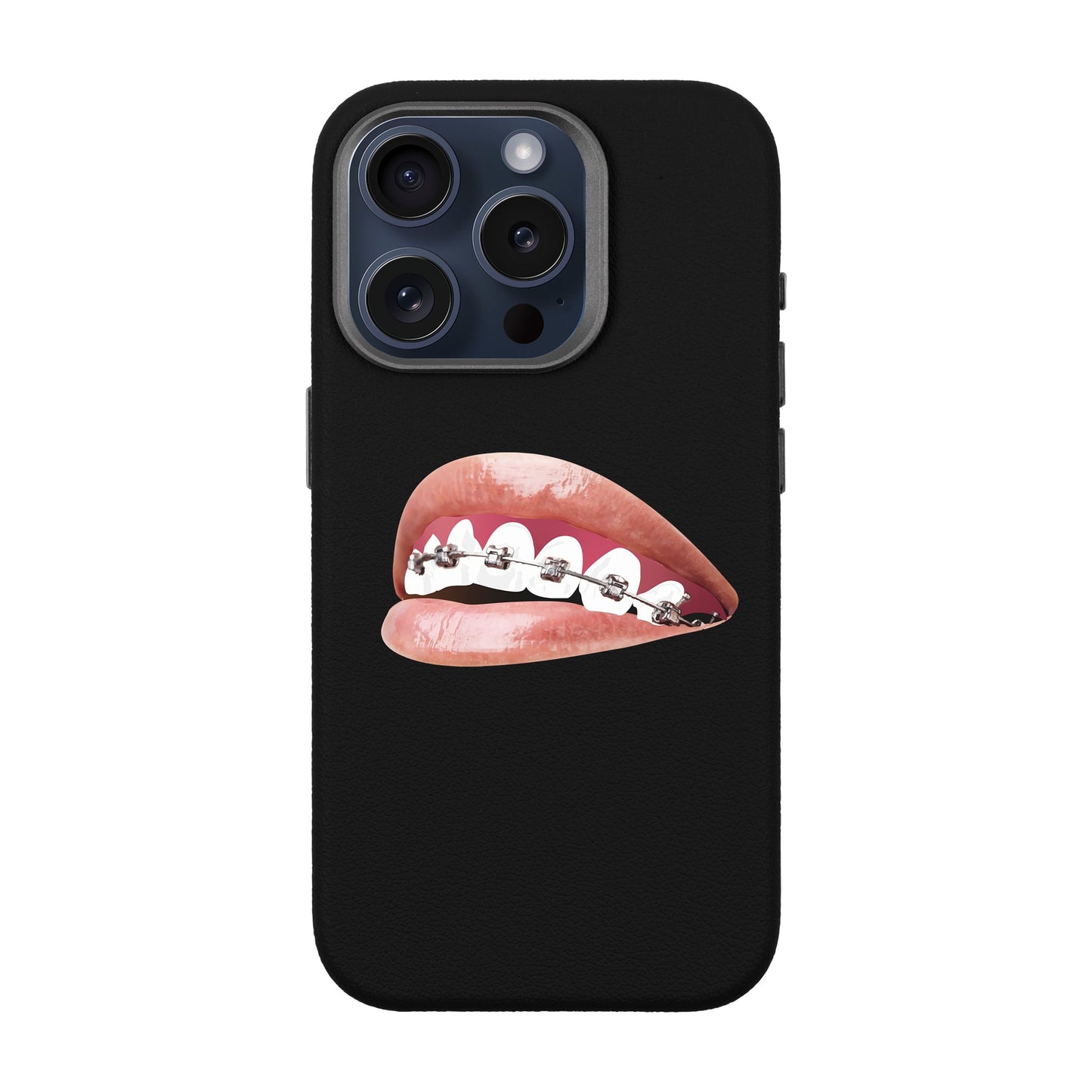 ORTHODONTIST-iPhone 15 Pro Leather Premium Kılıf MagSafe Özellikli