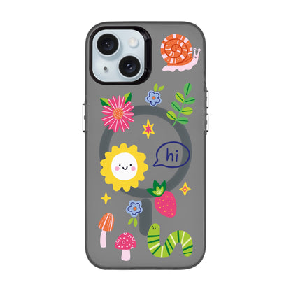 HELLO NATURE-iPhone 15 Hold Kılıf MagSafe Özellikli