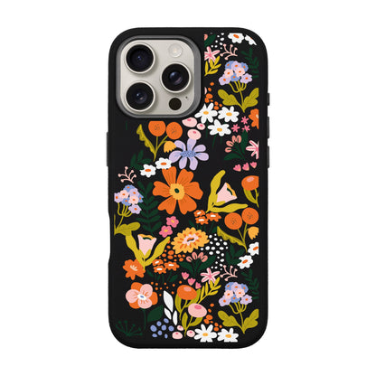 FLOWER-iPhone 16 Pro Max Leather Premium Kılıf MagSafe Özellikli
